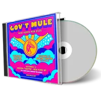 Front cover artwork of Govt Mule 2025-12-30 CD New York City Audience