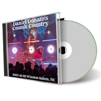 Front cover artwork of Daniel Donatos Cosmic Country 2025-10-02 CD Winston Salem Audience
