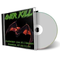 Front cover artwork of Overkill 1984-08-31 CD New York City Audience