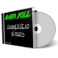 Front cover artwork of Overkill 1987-04-19 CD Paris Audience