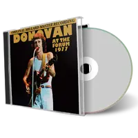 Front cover artwork of Donovan Compilation CD At The Forum 1977 Audience