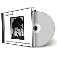 Front cover artwork of Lou Reed 1975-03-01 CD Gothenburg Audience