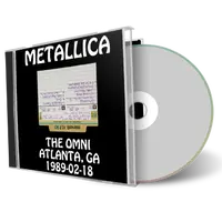 Front cover artwork of Metallica 1989-02-18 CD Atlanta Audience