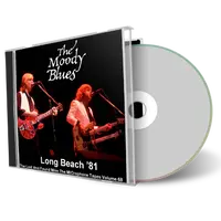 Front cover artwork of Moody Blues Compilation CD Long Beach 1981 Audience