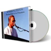 Front cover artwork of Warren Zevon Compilation CD Rockefellers In Houston Soundboard