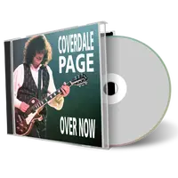 Front cover artwork of Coverdale Page Compilation CD Over Now Audience