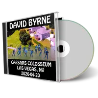 Front cover artwork of David Byrne 2026-04-20 CD Las Vegas Audience