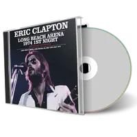 Front cover artwork of Eric Clapton Compilation CD Long Beach Arena 1974 1St Night Audience
