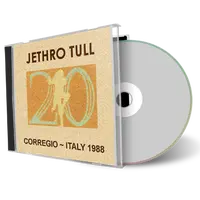 Front cover artwork of Jethro Tull Compilation CD Corregio 1988 Audience