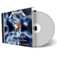 Front cover artwork of Metallica 1986-12-09 CD Toronto Audience