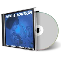 Front cover artwork of Prince Compilation CD Live 4 London Audience