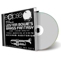 Front cover artwork of Lester Bowies Brass Fantasy 1988-03-04 CD Ann Arbor Audience