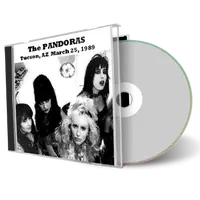 Front cover artwork of The Pandoras 1989-03-25 CD Tucson Audience