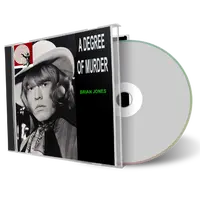 Front cover artwork of Brian Jones Compilation CD A Degree Of Murder Soundboard