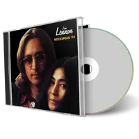 Front cover artwork of John Lennon Compilation CD Rockspeak 74 Soundboard