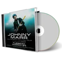 Front cover artwork of Johnny Marr 2026-03-24 CD San Francisco Audience