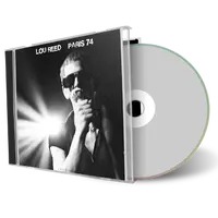 Front cover artwork of Lou Reed Compilation CD Paris 74 Soundboard