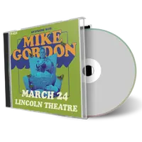 Front cover artwork of Mike Gordon 2026-03-24 CD Washington Audience