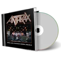 Front cover artwork of Anthrax 2026-06-24 CD Stockholm Audience