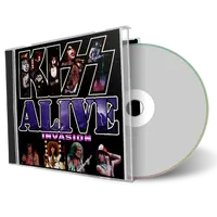 Front cover artwork of Kiss Compilation CD Alive Invasion Soundboard