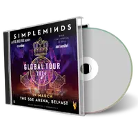 Front cover artwork of Simple Minds 2024-03-19 CD Belfast Audience