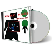 Front cover artwork of Simple Minds Compilation CD Demos 1979-1981 Soundboard