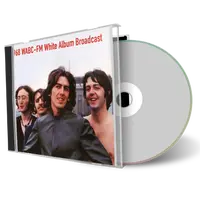Front cover artwork of The Beatles Compilation CD Wabc Fm White Album Broadcast 1968 Soundboard