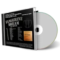 Artwork Cover of Tangerine Dream 1986-03-19 CD Liverpool Audience