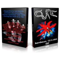 Artwork Cover of The Cure 1992-11-12 DVD Bordeaux Audience