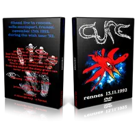 Artwork Cover of The Cure 1992-11-13 DVD Rennes Audience