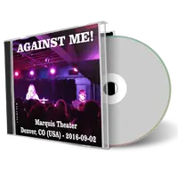 Artwork Cover of Against Me 2016-09-02 CD Denver Audience