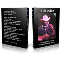 Artwork Cover of Bob Dylan 1996-11-16 DVD Davenport Audience