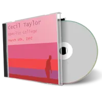 Artwork Cover of Cecil Taylor 1997-03-06 CD Oberlin Audience