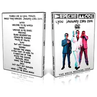 Artwork Cover of Depeche Mode 2014-01-23 DVD Lyon Audience