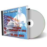 Artwork Cover of Eric Clapton 2001-05-27 CD Washington DC Audience