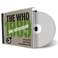 Artwork Cover of The Who 1989-06-30 CD East Rutherford Audience