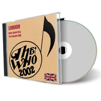 Artwork Cover of The Who 2002-02-07 CD London Audience