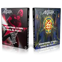 Artwork Cover of Anthrax 2016-02-12 DVD Los Angeles Audience