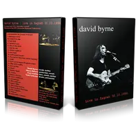 Artwork Cover of David Byrne Zagreb 1994-10-30 DVD Zagreb Proshot
