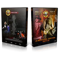 Artwork Cover of Guns N Roses 2016-08-19 DVD Los Angeles Audience
