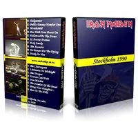Artwork Cover of Iron Maiden 1990-11-10 DVD Stockholm Audience