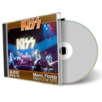 Artwork Cover of KISS 1976-03-21 CD Miami Audience