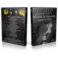 Artwork Cover of Pantera 1995-03-04 DVD Montreal Audience