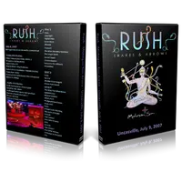 Artwork Cover of Rush 2007-07-09 DVD Uncasville Audience
