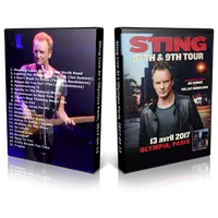 Artwork Cover of Sting 2017-04-13 DVD Paris Proshot