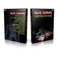 Artwork Cover of Iron Maiden 1986-10-16 DVD Sheffield Audience