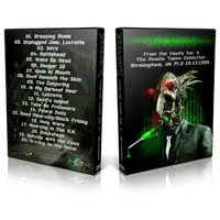 Artwork Cover of Megadeth 1990-10-13 DVD Birmingham Proshot