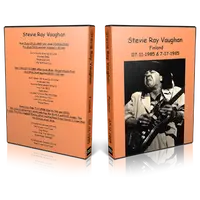 Artwork Cover of Stevie Ray Vaughan Compilation DVD Finland 1985 Audience