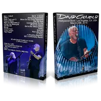 Artwork Cover of David Gilmour 2016-03-24 DVD Los Angeles Audience