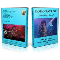 Artwork Cover of Koko Taylor Compilation DVD Baden Baden 1988 Proshot